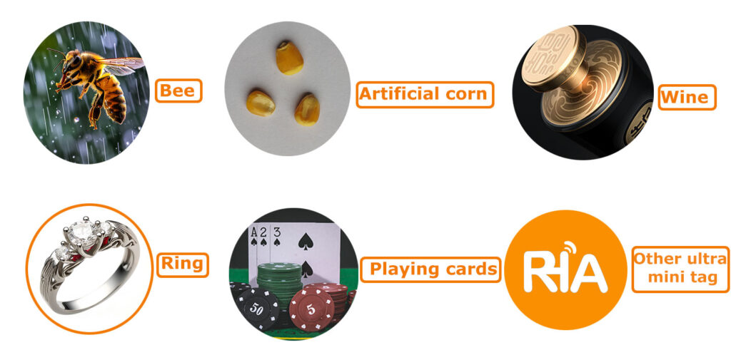 ultra micro rfid tag (ic chip parameters)