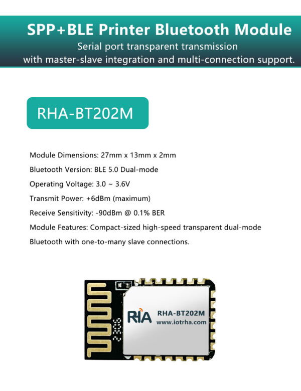 bluetooth 5.2 dual mode high speed multi connection master slave integrated, compatible with hc05 hc06