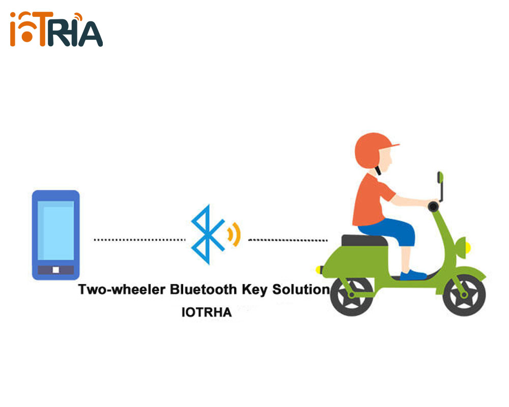 bluetooth low power module is applied in the bluetooth key of electric two wheeler