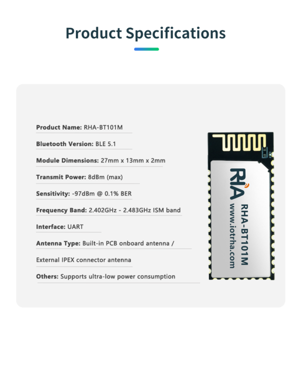 bluetooth 5.1 ble hid automatic sensing module with long range wireless connectivity for car keys and smart devices