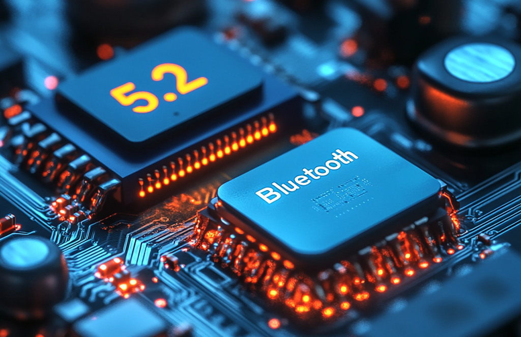 5.2 bluetooth circuit with connected chips