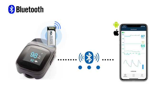 how bluetooth improves pulse oximeters for health monitoring